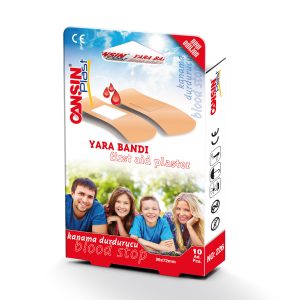 Cansinplast First Aid Plaster – Blood Stop 10pcs