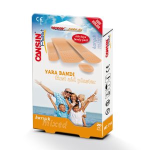 Cansinplast First Aid Plaster – Mixed 20pcs